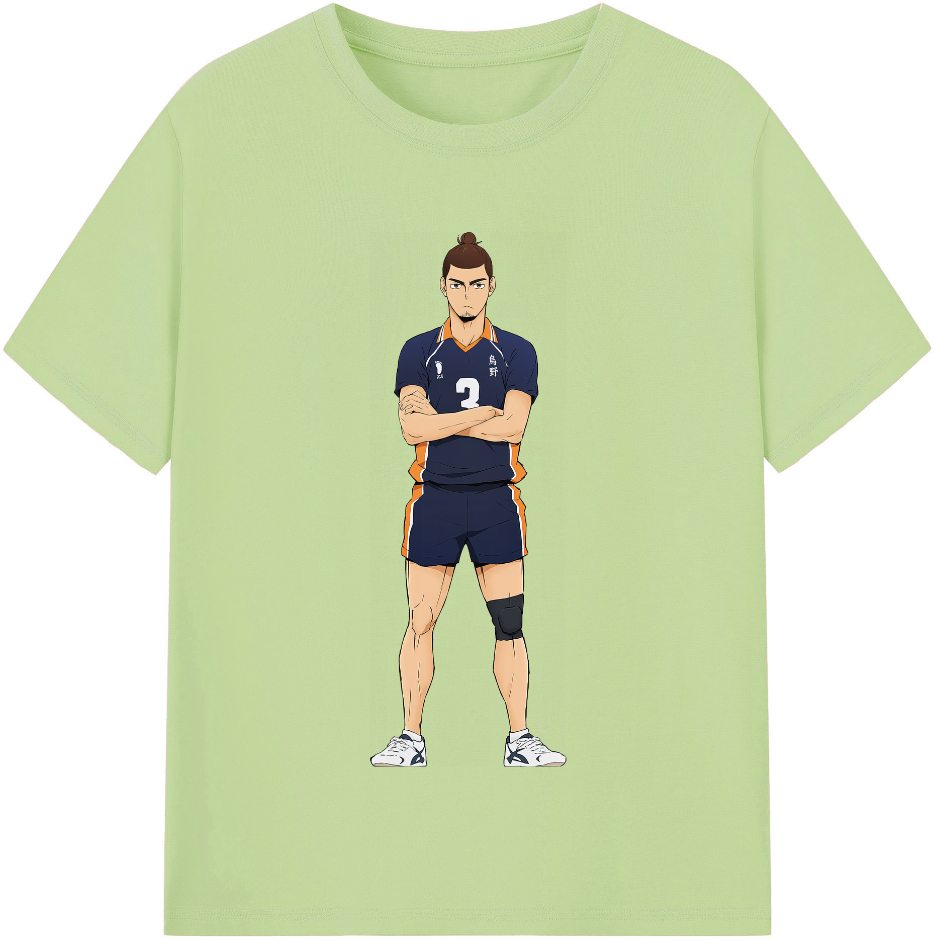 （画像用） ハイキュー!! Haikyu!! 綿100％半袖Tシャツ（フロントプリント）